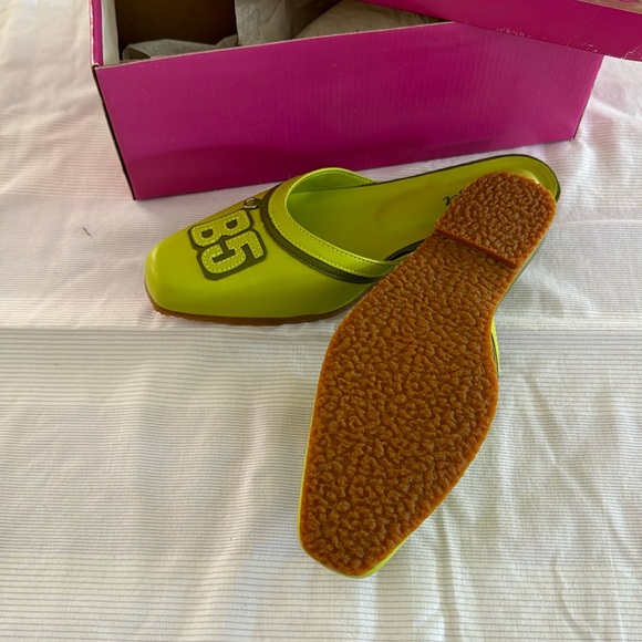 Bridget Shuster size 6 green/gray slip on leather - Picture 10 of 10